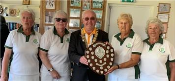 Congratulations to Lynne, Elizabeth, Rose and Anne on winning The Captains Shield.
