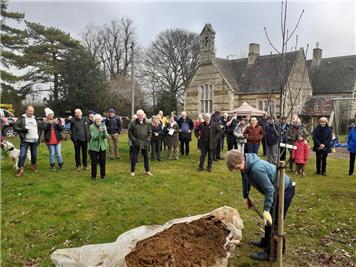  - We planted a tree for the Jubilee