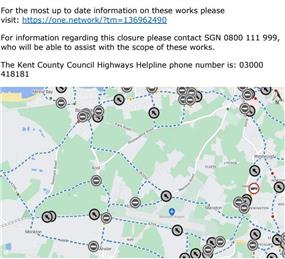 Canterbury Road Closure from 5th February to 1st March