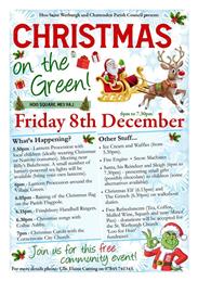 CHRISTMAS ON THE GREEN FRIDAY 8TH DECEMBER 2023 AT 5.50PM