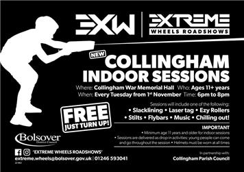 Extreme Wheels launches indoor sessions for young people in Collingham
