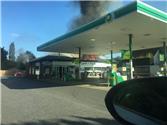 Fire at BP/Marks & Spencer in Stadhampton