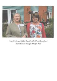 Birthday Celebrations as Chair Visits Hagley Place Residential Home