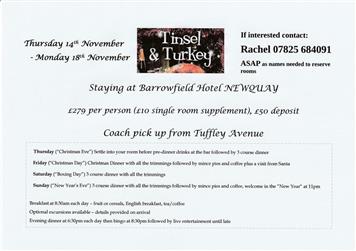 Tinsel & Turkey Break in Newquay