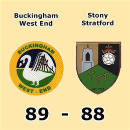 Close game against Stony Stratford