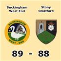 Close game against Stony Stratford