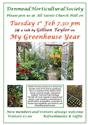 Talk on Feb 1st:- My Greenhouse Year by Gillian Taylor