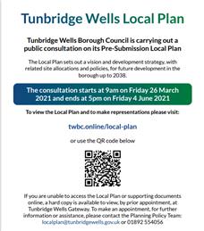 Pre-submission of TWBC Local Plan