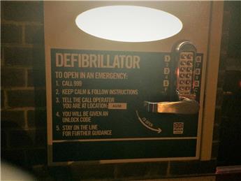 Defibrillators and Bleed Control Kits in Cliffe and Cliffe Woods