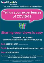 Healthwatch East Sussex: COVID19 Public Survey