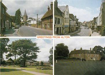 Greetings from Alton c1980 - New Postcard added to website