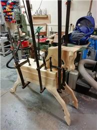 Women's shed rocking horse project.
