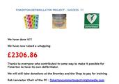 Fiskerton Defibrillator Project- Success