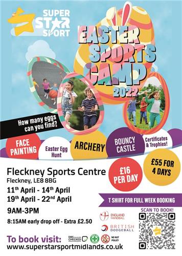  - Easter Holiday Sports Camp