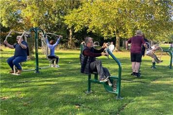 New outdoor gym for Broughton and Little Cransley