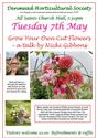 Talk on Tuesday 7th May  Grow Your Own Cut Flowers
