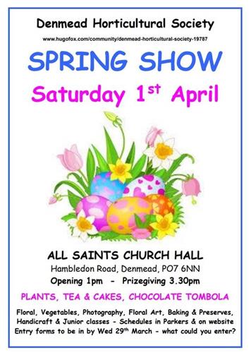  - Spring Show 2023 Sat 1st April