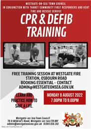 FREE defibrillator training session