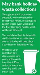 Bank Holiday Waste Collection