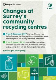 Changes to Recycling Centres (1)