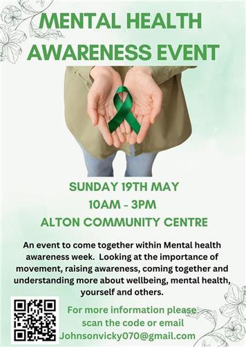  - Mental Health Awareness Event