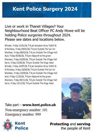 Kent Police Surgeries in 2024