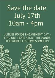 Save The Date - Jubilee Ponds Engagement Day