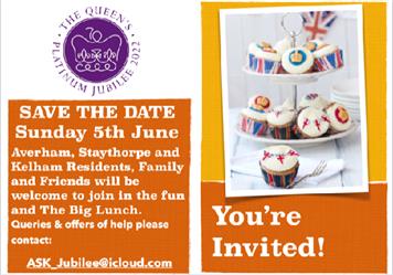Queen's Jubilee celebration - SAVE THE DATE