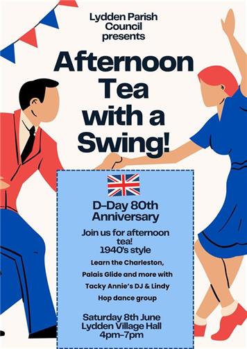  - D-Day 80th Anniversary Afternoon Tea With A Swing