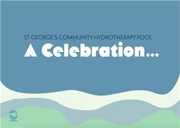 Book to Celebrate 10 years of Community Hydrotherapy at St George's