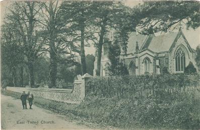 East Tisted St James Church c1910 - New Postcard added to website