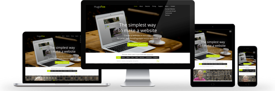 HugoFox - Learn to create a responsive website