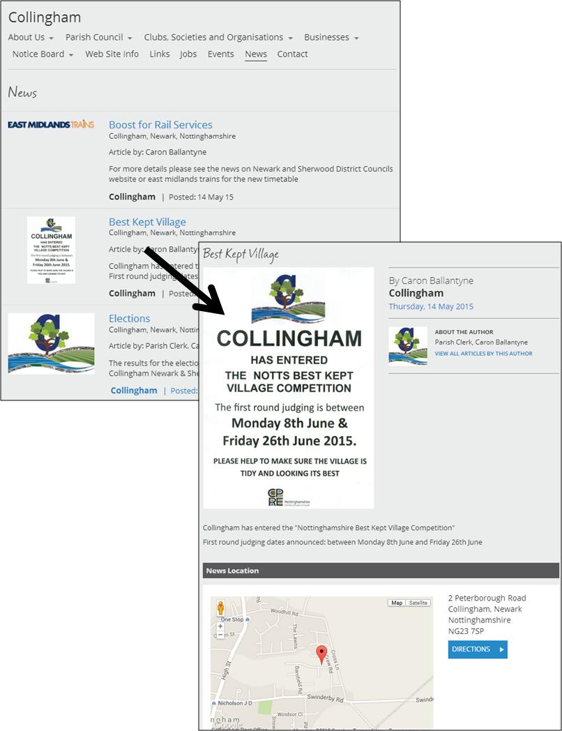 Figure 19: News on Hugofox