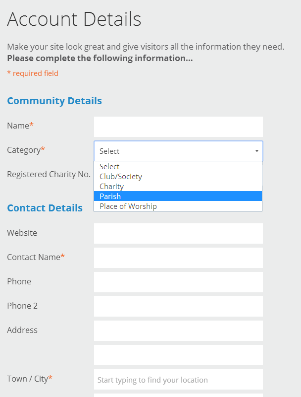 Figure 3 Set up your account