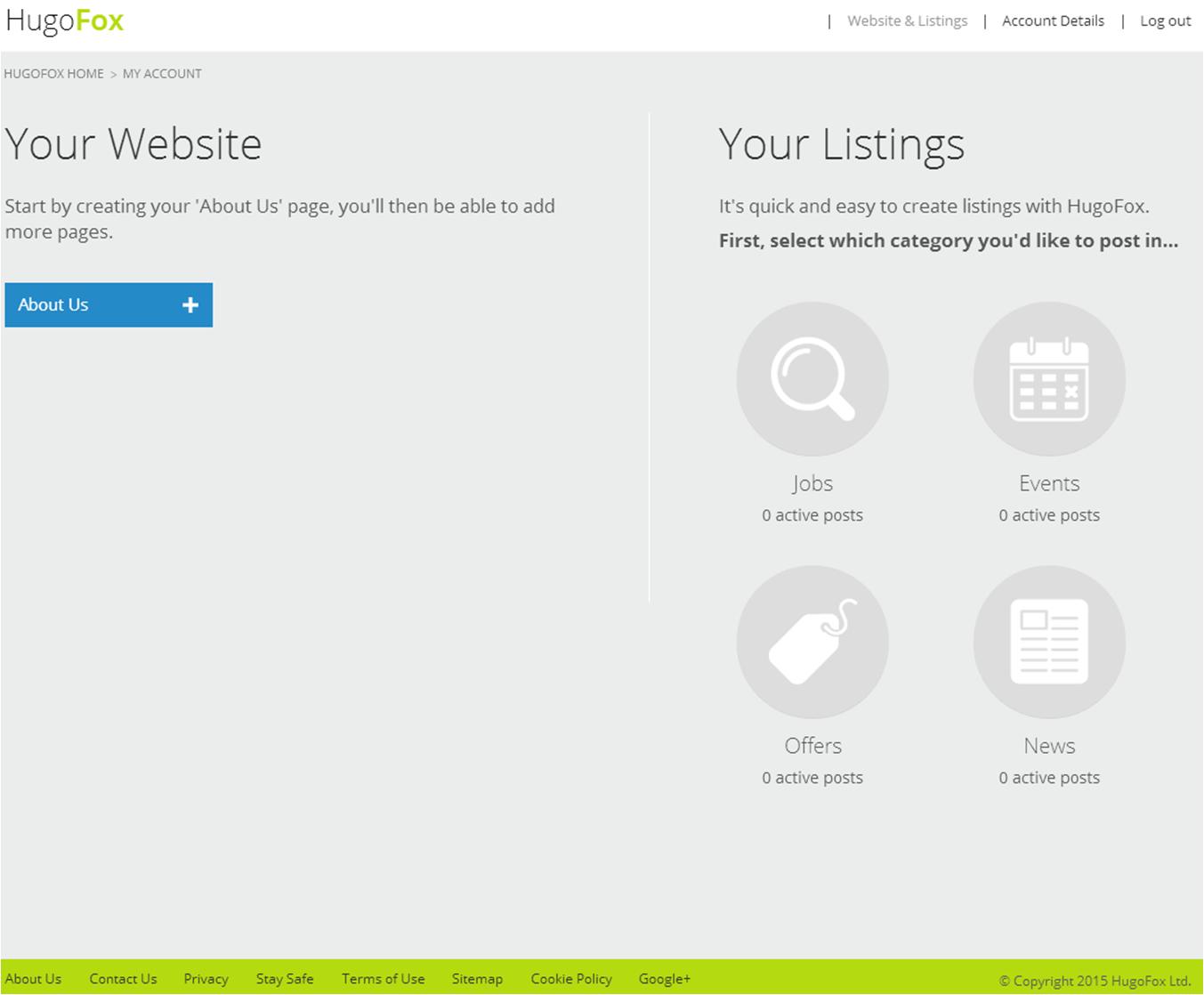 Figure 4: Your account is ready to go!