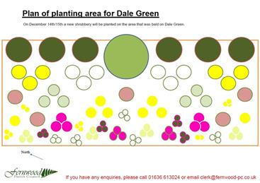  - New Area of Shrubbery for Dale Green