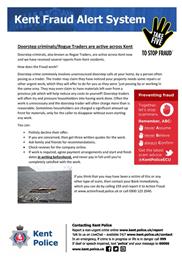Kent Fraud Alert System