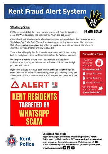  - Kent Fraud Alert System