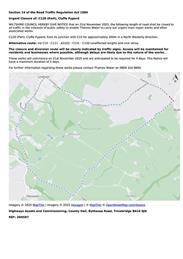 Road Closures November 2025