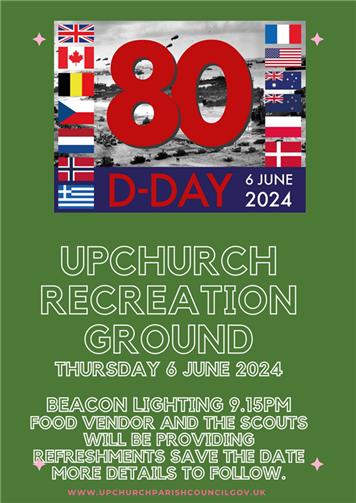  - Upchurch D-Day 80 Event