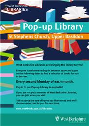 Basildon’s very own Pop-up Library