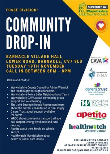  - Fosse Division Community drop-in