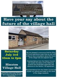IMPORTANT: Village Hall Consultation