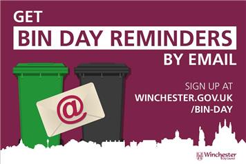 OPT IN TO WEEKLY BIN DAY REMINDERS