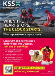 Learn CPR and how to use a defibrillator