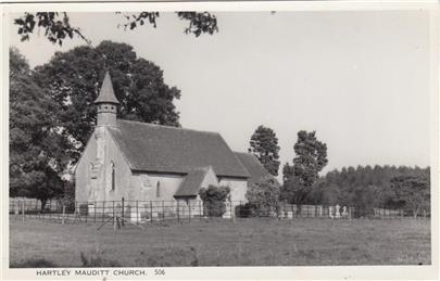 Hartley Mauditt Church - New Postcard added to website