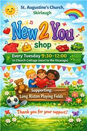 New 2 You Shop Is Open - extra days