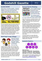 April's Godshill Gazette is now available