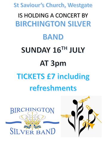  - Birchington Silver Band Concert