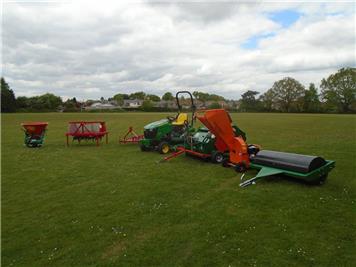 New Tractor and Accessories - New Tractor for the Parish Council